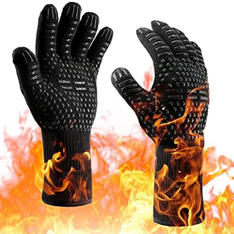 Heat Resistant Glove - 1쌍의 오븐 장갑, 오븐 미트, 내열성