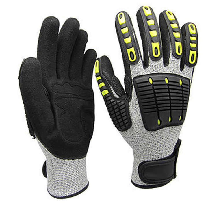 Work Glove Impact - 헤비 듀티 작업 장갑, 절단 방지