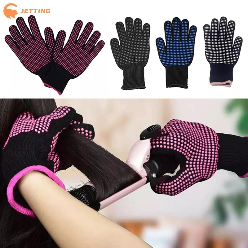 Heat Resistant Glove - 1Pcs 헤어 살롱 스타일링 장갑 양면