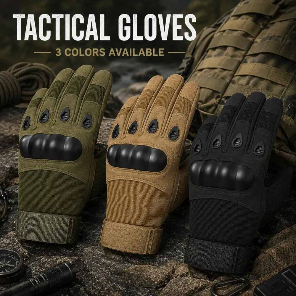 Work Glove Impact - 강력한 충격 방지 전술 장갑, 통기성