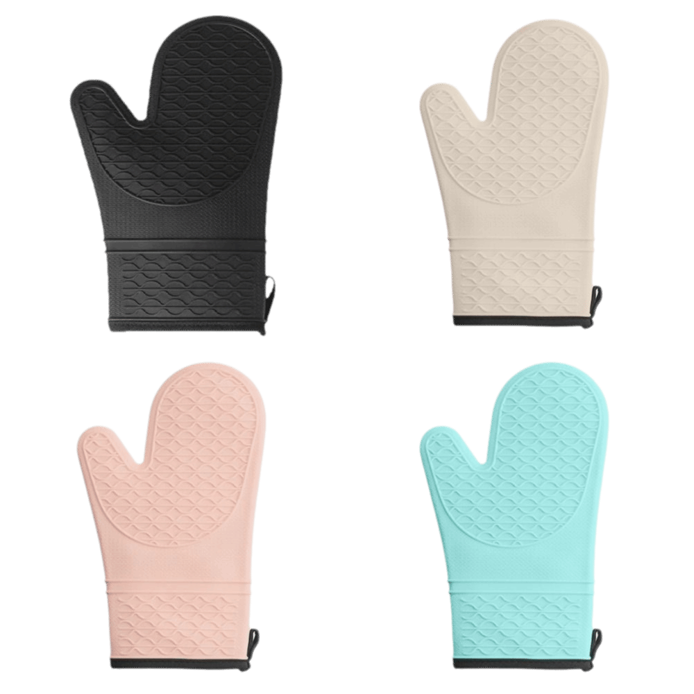 Oven Mitt Silicone - 식품 등급 실리콘 오븐 장갑 허니콤