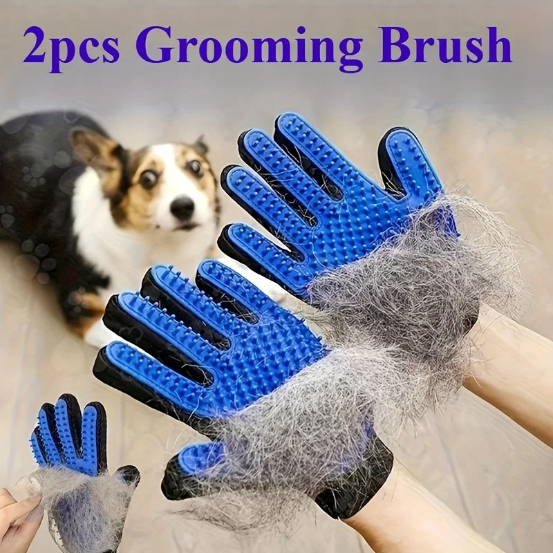 반려동물 장갑 고양이 그루밍 장갑 고양이 털 고양이 빗 - Rubber Glove Cleaning 리뷰 및 가격