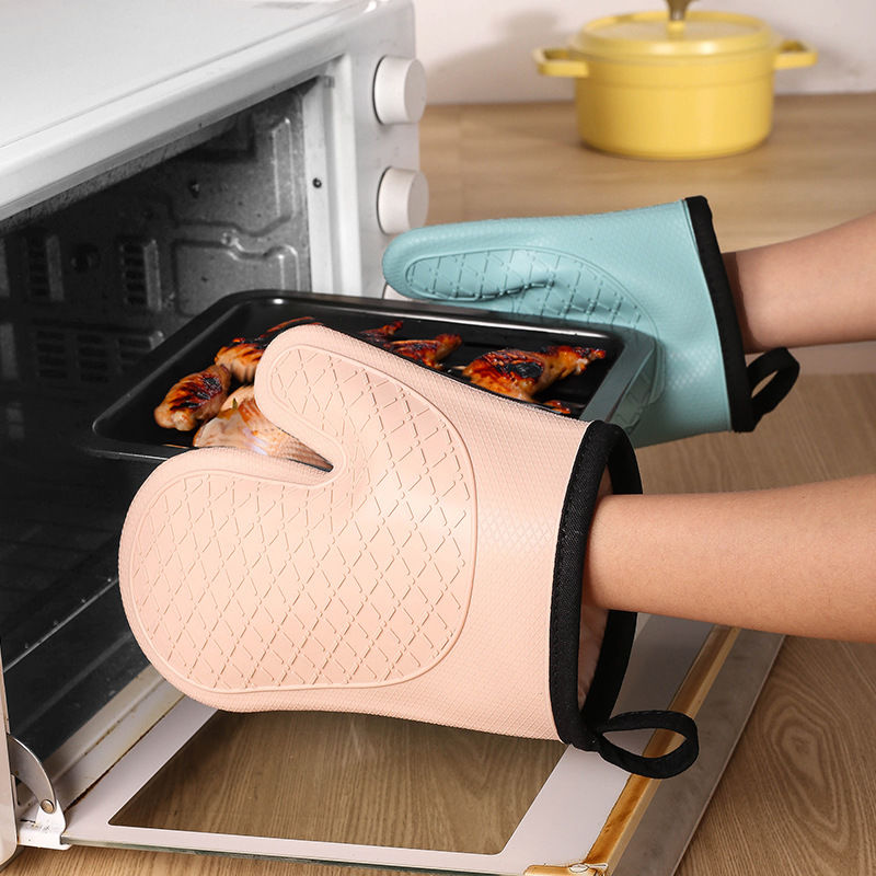 2pcs 단열 장갑, 화상 방지 전자 레인지 장갑, 고 - Oven Mitt Silicone 리뷰 및 가격