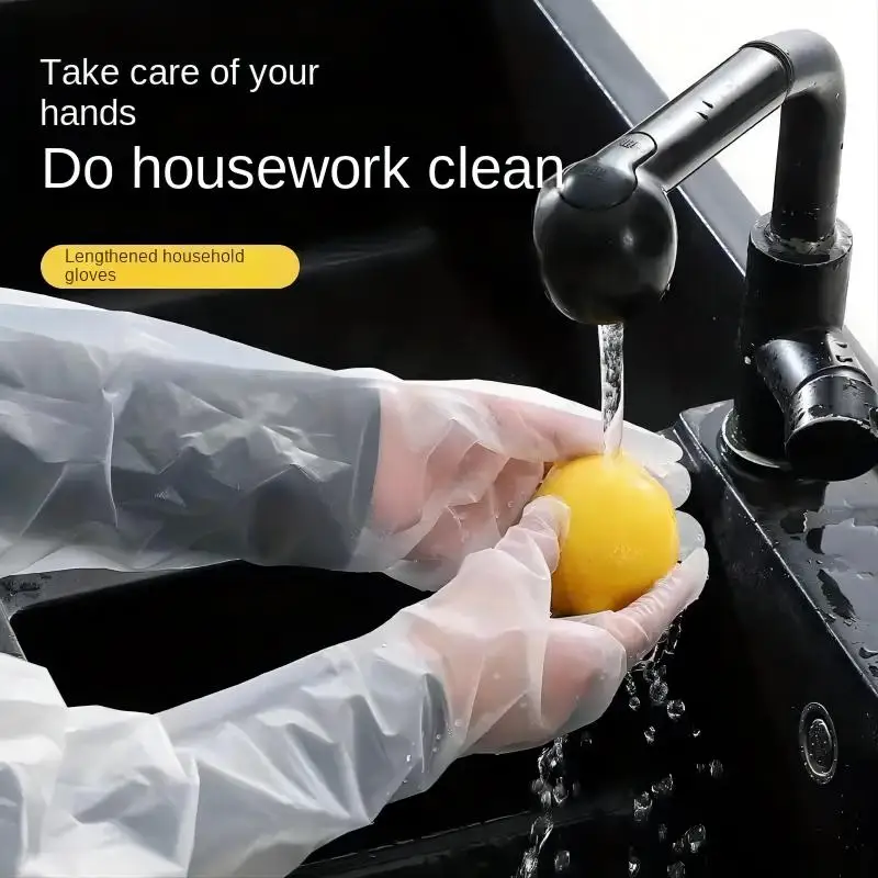 100PCS 일회용 팔 보호 장갑 주방 가정용 청소 방 - Rubber Glove Cleaning 리뷰 및 가격