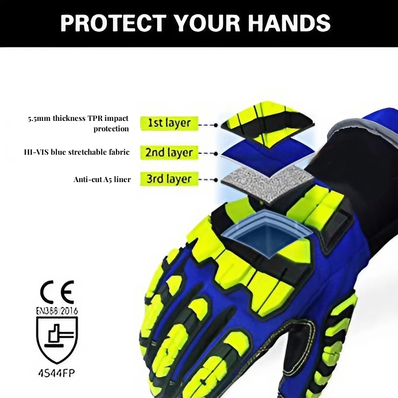 XYEHS ANSI CUT A5 구조 및 구급 안전 작 - Work Glove Impact 리뷰 및 가격