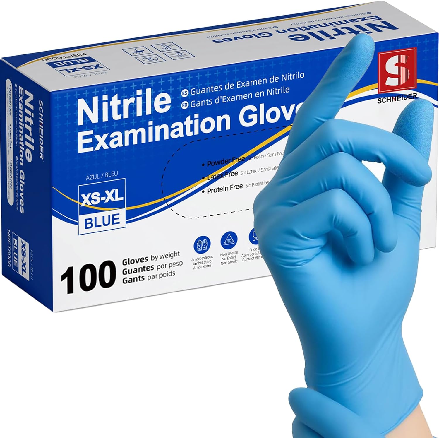의료용 니트릴 검진용 장갑 100개입, FDA 510( - Exam Glove Nitrile 리뷰 및 가격
