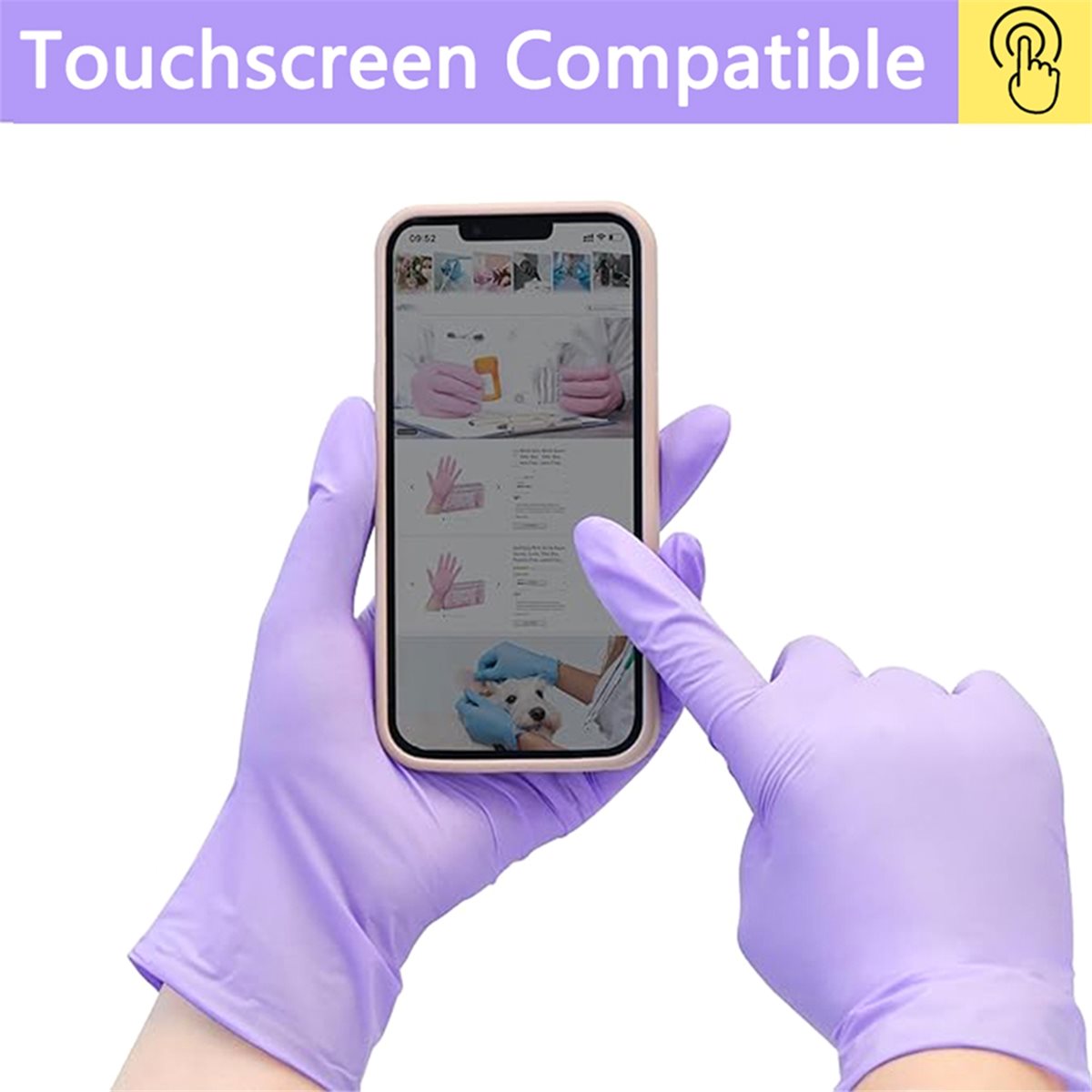 A78I 100개 니트릴 검진용 장갑 일회용 라일락 장 - Exam Glove Nitrile 리뷰 및 가격