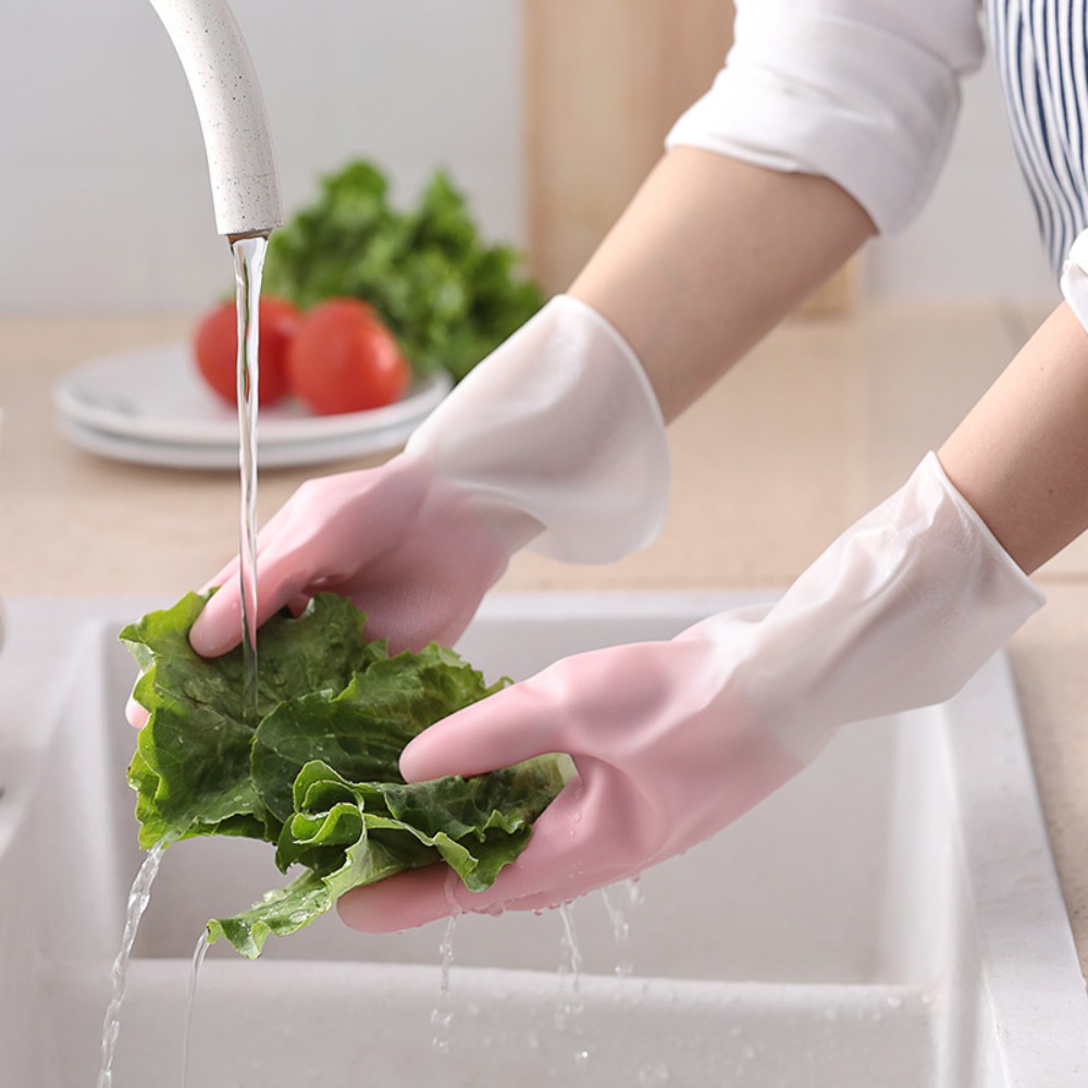 내구성이 뛰어난 두꺼운 라텍스 청소용 장갑, 주방 설거 - Rubber Glove Cleaning 리뷰 및 가격