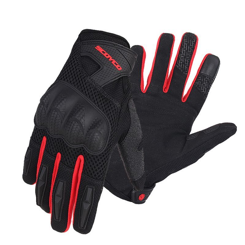 스코이코 오토바이 라이딩 장갑, 터치 스크린 오토바이  - Motorcycle Glove Knuckle 리뷰 및 가격