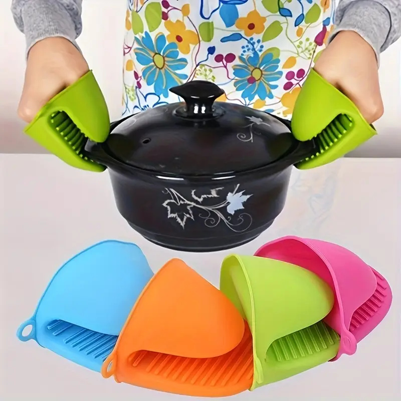 2Pcs 실리콘 냄비 홀더 장갑 미끄럼 방지 그립 주방 - Oven Mitt Silicone 리뷰 및 가격