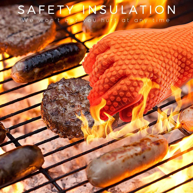 바베큐 실리콘 굽고 장갑 베이킹 장갑 Anti-Scal - Oven Mitt Silicone 리뷰 및 가격