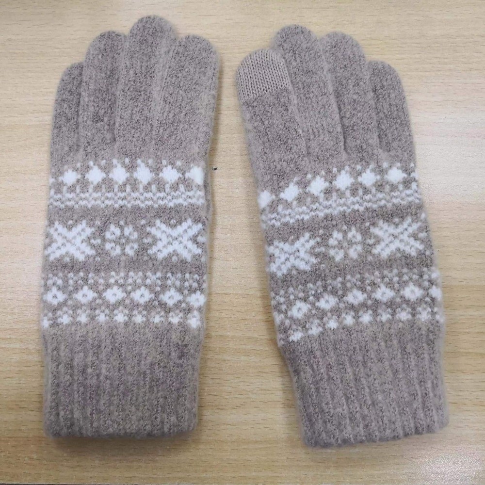 터치 스크린 ‌   풀 핑거 니트 장갑, 보온 기능이  - Winter Glove Insulated 리뷰 및 가격